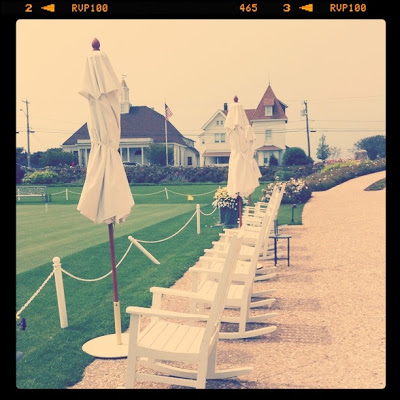 croquet greens and rocking chairs Ocean House Watch Hill Rhode Island