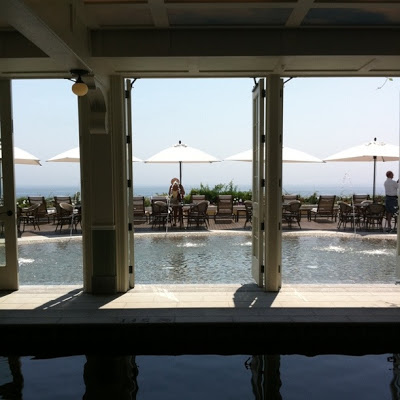 indoor pool at the Ocean House