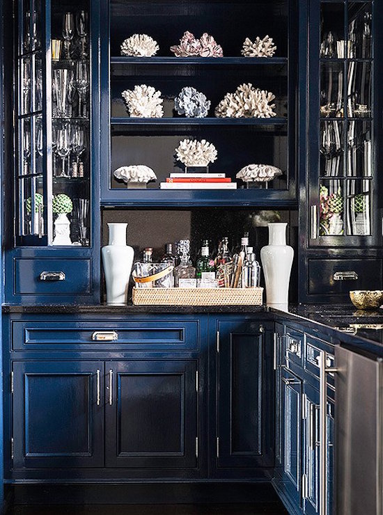 blue butlers pantry from our one kings lane house tour feature