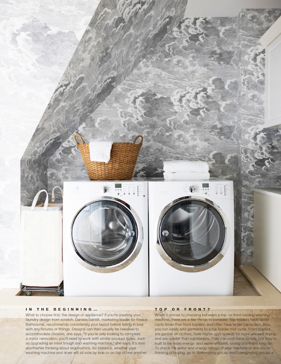 Our Laundry Room In Real Living Magazine The Zhush