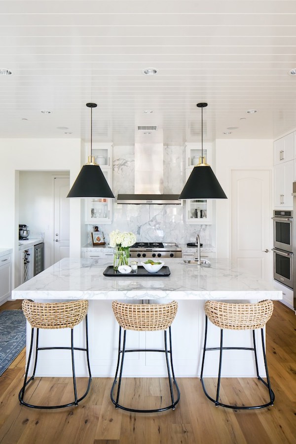 classic modern coastal kitchen