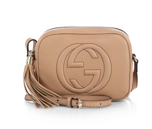 Gucci leather disco crossbody bag