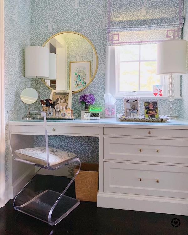 vanity dressing room decor ideas