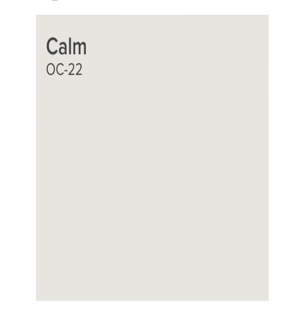 Benjamin Moore Calm - One Of The Best Colors To Use Throughout Your ...