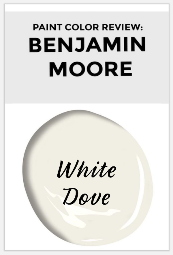 white dove paint swatch to pin