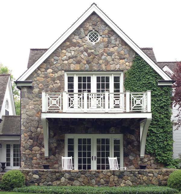 ivy wall on stone house