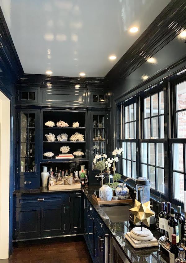 blue butlers pantry all in one color