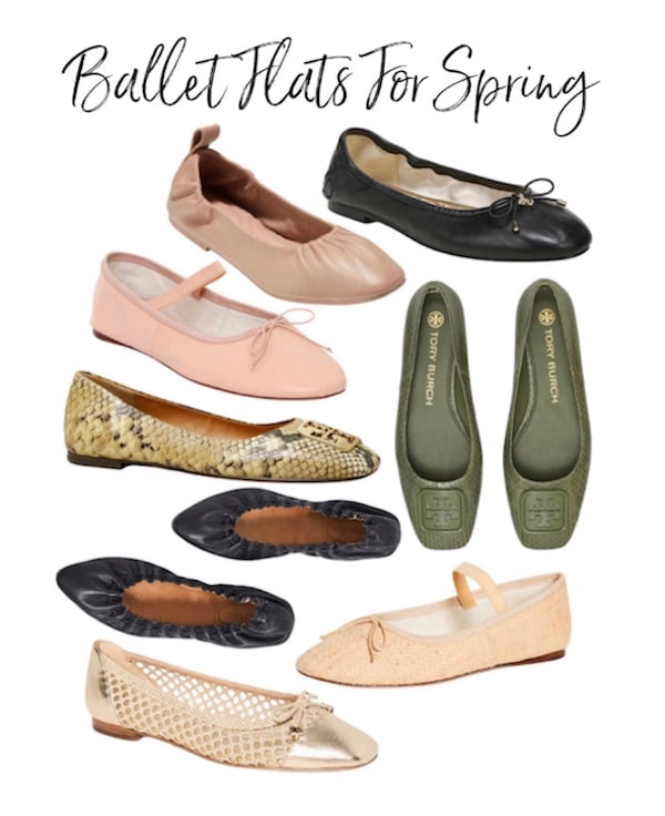 women's ballet float shoes for spring.