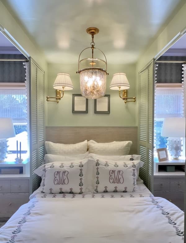 monogram bedding.